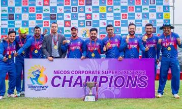 कर्पोरेट सुपर सिक्सेस सिजन–७ को उपाधि माछापुच्छ्रे बैंकलाई