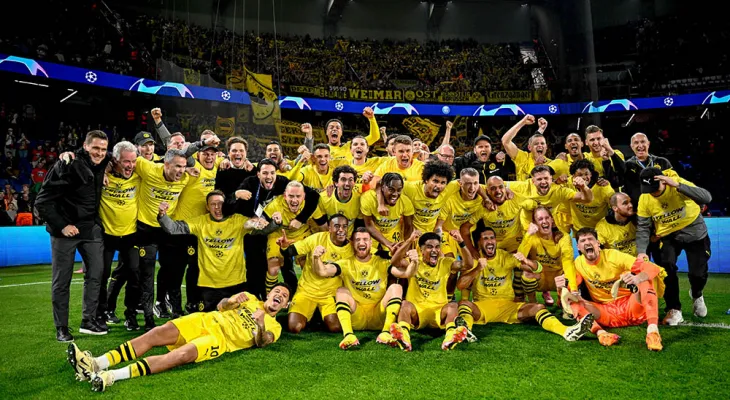 डोर्टमण्ड च्याम्पियन्स लिगको फाइनलमा