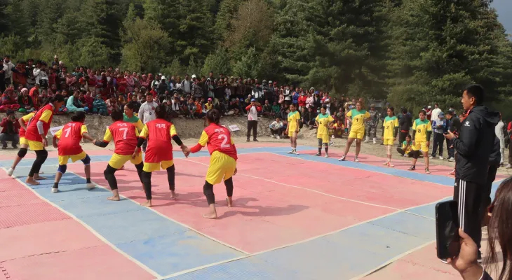 पहिलो पटक रारामा प्रदेश स्तरीय कवड्डी प्रतियोगिता