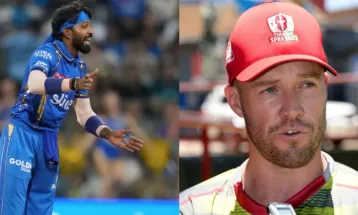 एबी डिभिलियर्सले हार्दिक पाण्ड्यालाई भने घमण्डी, धोनीको तुलना गर्न खोजेको आरोप