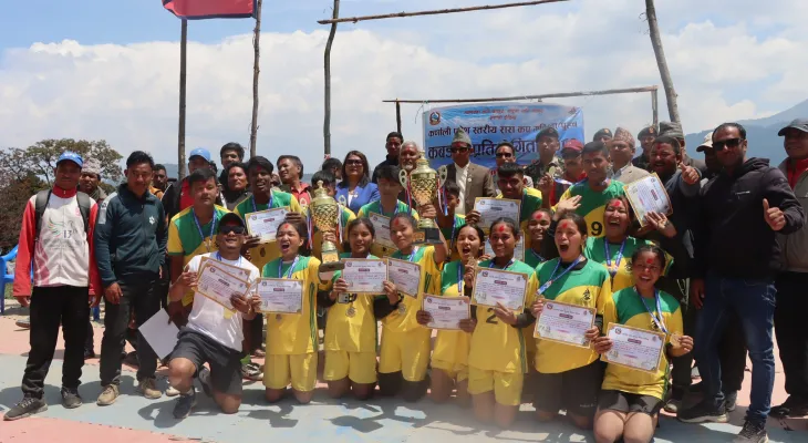 सुर्खेतले जित्यो प्रदेशस्तरीय रारा कप कबड्डीको उपाधि