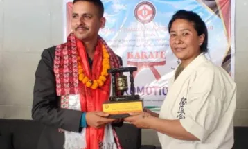 पूर्व खेलाडी जनार्दन सम्मानित