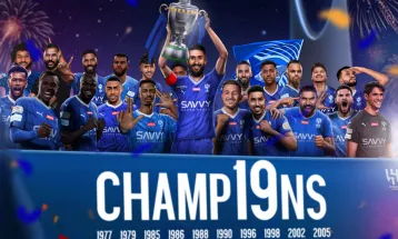 अल हिलालले जित्यो साउदी लिगको उपाधि