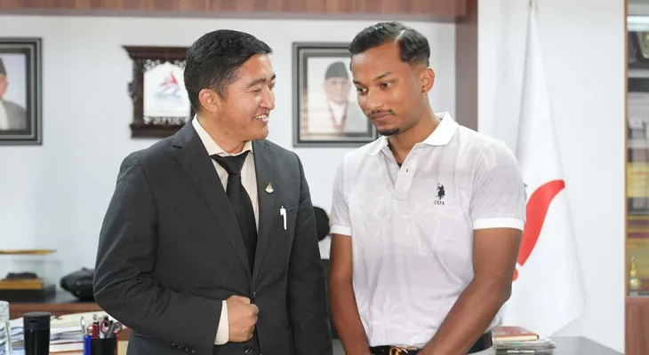 ओलम्पिकमा छनौट भएका प्रिन्सको तयारी बारे घिसिङको चासो