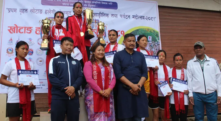 महिलातर्फ राममाया र पुरुषतर्फ गजेन्द्रलाई हाफ म्याराथन प्रतियोगिताको उपाधि