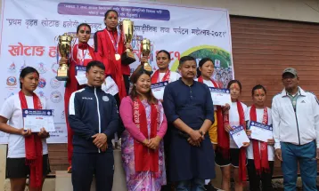 महिलातर्फ राममाया र पुरुषतर्फ गजेन्द्रलाई हाफ म्याराथन प्रतियोगिताको उपाधि