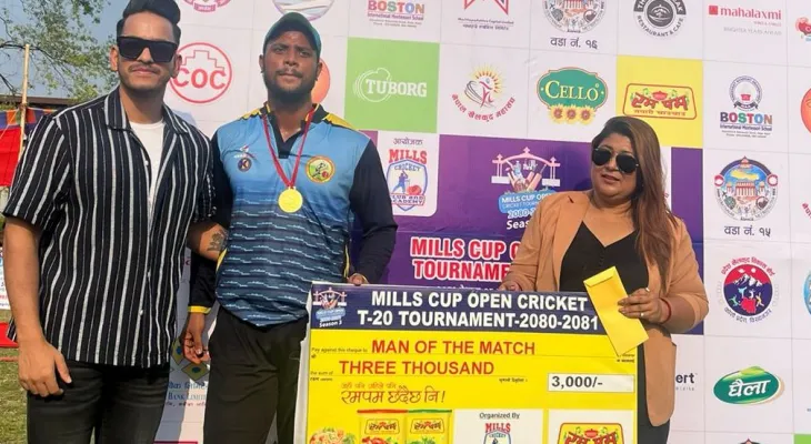 तेस्रो मिल्स टी-२० क्रिकेट : पटना र कटिहार क्वाटरफाइलनमा