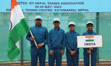 एटीएफ यु–१२ टेनिस टिम प्रतियोगितामा नेपाल पराजित