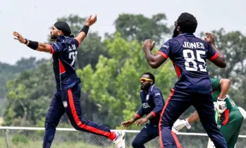 बंगलादेशविरुद्धको टी-२० सिरिजमा अमेरिकाको लगातार दोस्रो जित