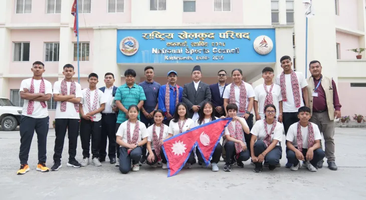 टेबलटेनिस टोली श्रीलंका जाँदै