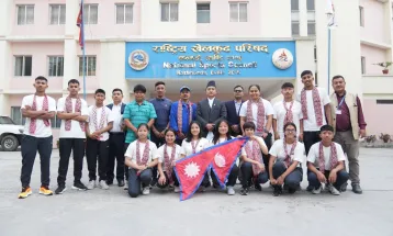 टेबलटेनिस टोली श्रीलंका जाँदै