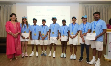 एटीएफ यु–१२ टेनिस टिम प्रतियोगितामा भारत पहिलो