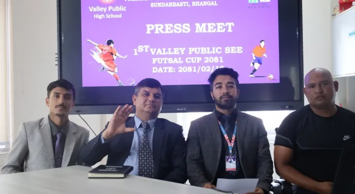 भ्याली पब्लिक एसइइ फुटसल भोलिदेखि