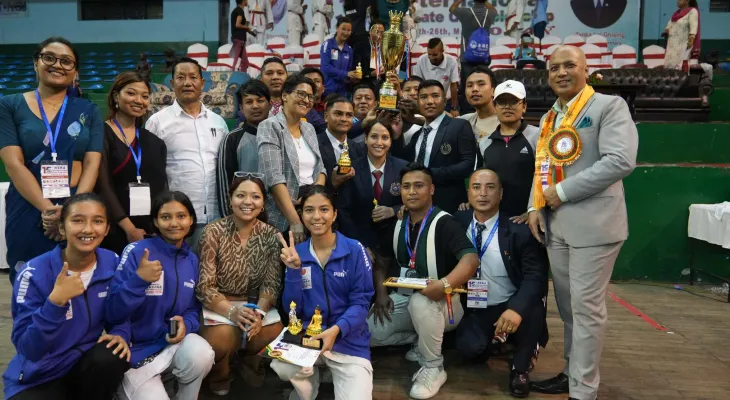 नेपाल एनएसकेए अन्तर्राष्ट्रिय कराते प्रतियोगिताको च्याम्पियन