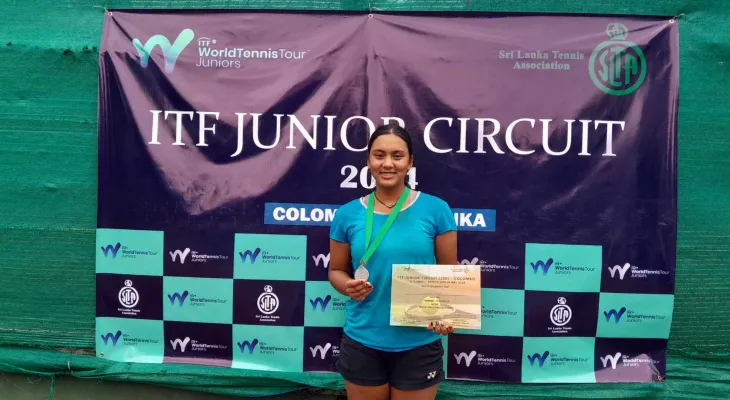 आईटीएफ जुनियर सर्किटमा सुनिरालाई रजत