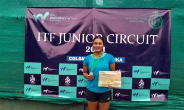 आईटीएफ जुनियर सर्किटमा सुनिरालाई रजत