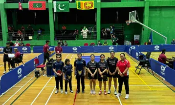 Nepal is in the semi-finals of the South Asian Youth Table Tennis Championship