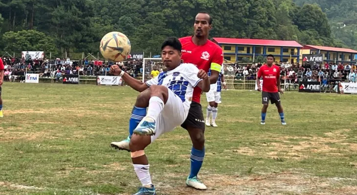 रारा गोल्डकप : आयोजक रारा फुटबल क्लब सेमिफाइनलमा