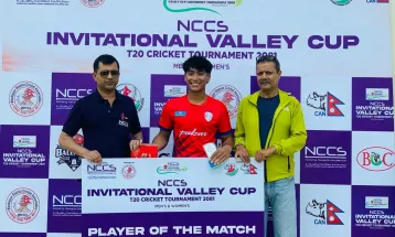 एनसिसिएस भ्याली कप टी–२० क्रिकेट प्रतियोगितामा सिइसीले भक्तपुरलाई हरायो