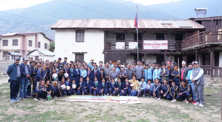 कर्णालीको हुम्लामा ‘स्कुल टु ओलम्पिक कार्यक्रम’