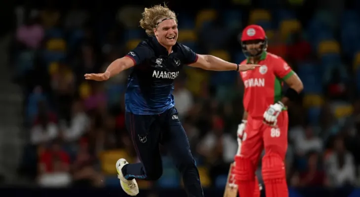 नामिबियाका यी खेलाडीले टी–२० विश्वकपमा रचे इतिहास