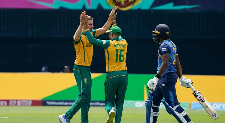श्रीलंकामाथि दक्षिण अफ्रिका ६ विकेटले विजयी