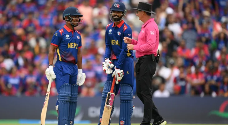 आइसिसी टी–२० विश्वकप : नेपालले नेदरल्याण्ड्सलाई १०७ रनको लक्ष्य दियो