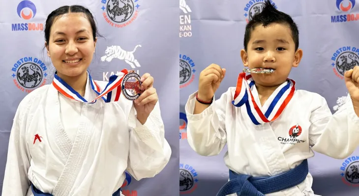 बोस्टन ओपन कराते च्याम्पियनसिपमा रायडेनलाई स्वर्ण