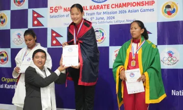राष्ट्रिय कराते प्रतियोगितामा बागमती टिम च्याम्पियन