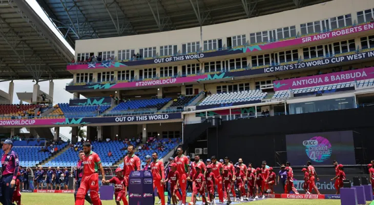 ओमान टी-२० विश्वकपबाट बाहिरियो