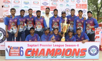 सप्तरी प्रिमियर लिगको उपाधि तिरहुट टाइगर्सलाई