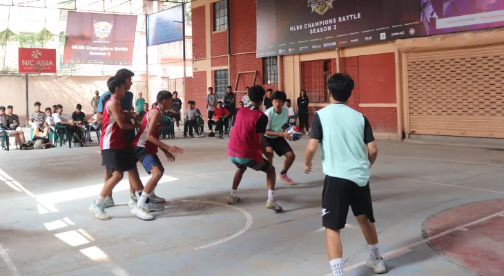 ‘बन टु हुप क्लब'को आयोजनामा बाँस्केटबल प्रतियोगिता सुरु