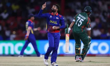 दिपेन्द्र टी-२० को अलराउन्डर वरियतामा छैटौं स्थानमा उक्लिए