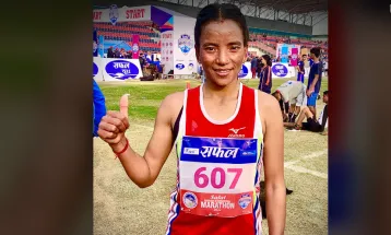दोश्रो महिला हाफ म्याराथनको उपाधी राजपुरा पछाईलाई