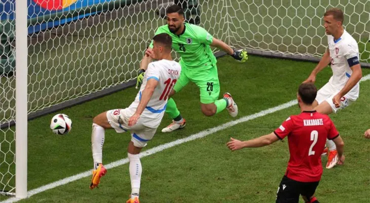 युरोकप - जर्जिया र चेक रिपब्लिक बराबरीमा रोकिए