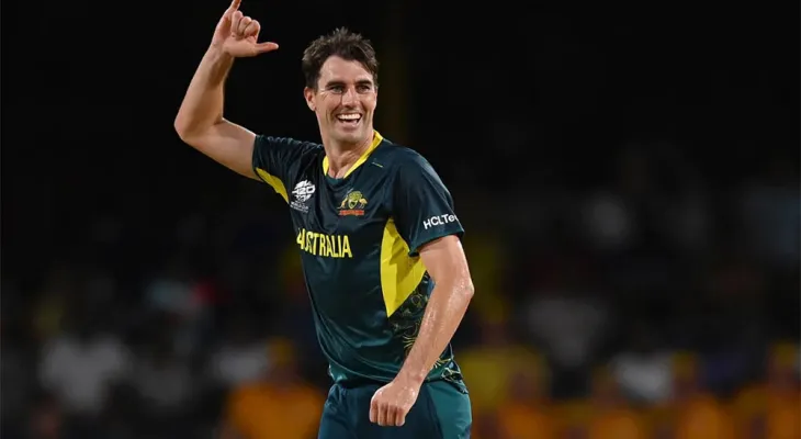 पाट कमिन्सको कीर्तिमानी बलिङ, लगातार दोस्रो खेलमा ह्याट्रिक