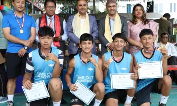 हिसान बास्केटबलमा टाइम आउट च्याम्पियन