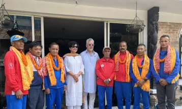 भेट्रान धावक टोली बंगलादेश जाने