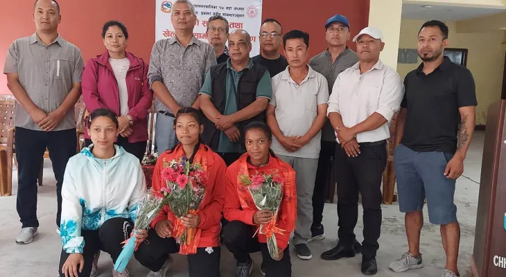 Medal winning Kyokushin players are honored