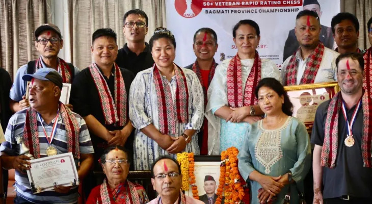 भेट्रान चेस सुरु, बाग्मतीमा भगवती प्रसादलाई उपाधि