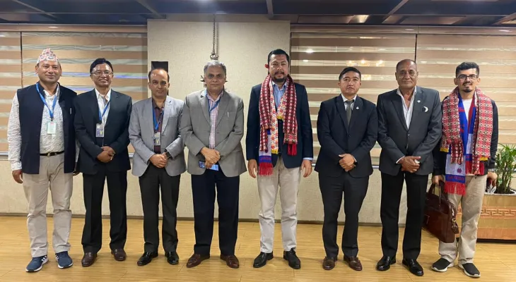 औपचारिक भ्रमणका लागि युवा तथा खेलकुद मन्त्री विराज भक्त श्रेष्ठ कोरिया प्रस्थान