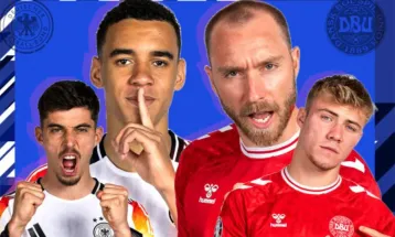 युरोकपको नकआउटमा जर्मनी र डेनमार्क खेल्दै