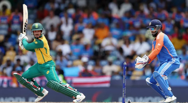 टी–२० विश्वकप फाइनल : भारतलाई तेस्रो सफलता डि कक ३९ रनमा आउट