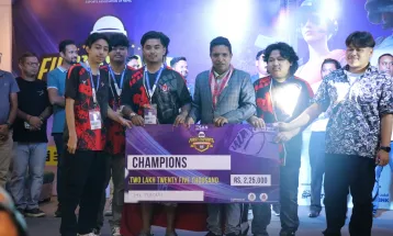 एचके मडरर्सलाई राष्ट्रिय ई स्पोर्ट्स च्याम्पियनसिपको उपाधि