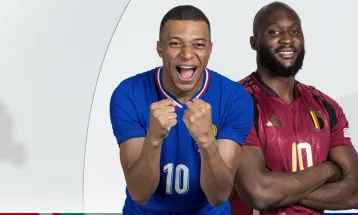 युरोकपमा आज फ्रान्स र बेल्जियम खेल्दै