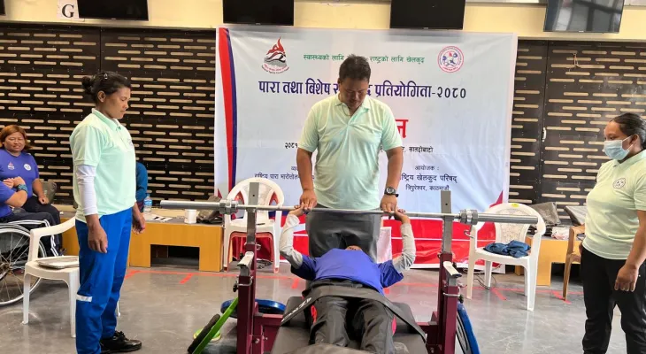 भारोत्तोलनमा सरितालाई स्वर्ण