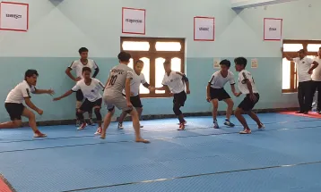 मोरङमा प्रदेश स्तरीय कबड्डी सुरु