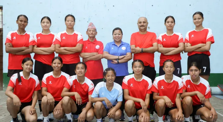 काभा यु–२० महिला भलिबल टोलीको घोषणा