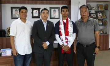 सदभाव प्रतियोगिता खेल्न‌ र प्रशिक्षण गर्न अमेरिका प्रस्थान