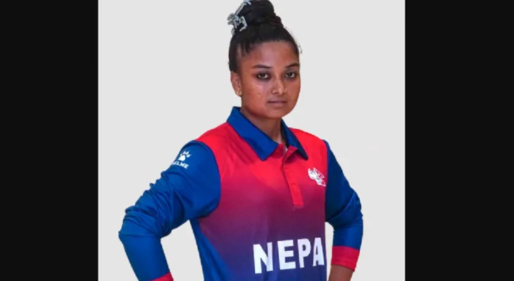 राष्ट्रिय महिला क्रिकेट खेलाडी बेगम निलम्बनमा